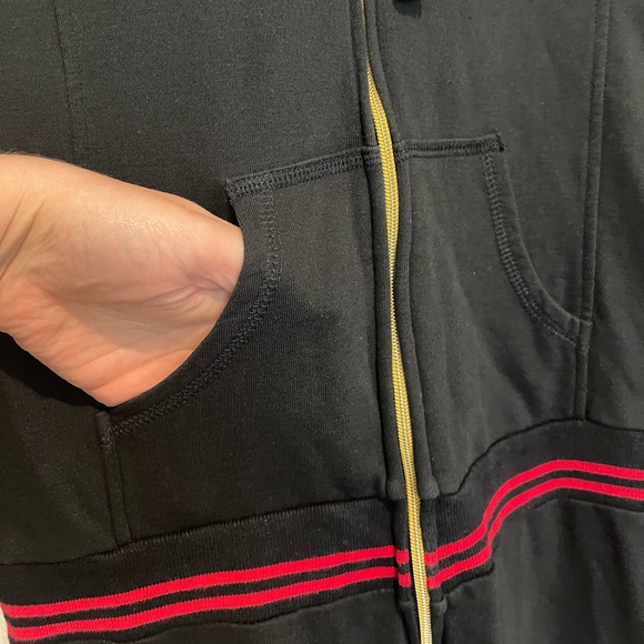 Vintage G-UNIT MFG. 90’s Hooded & Embroidered Jumpsuit Onesie Size L - Picture 9 of 14